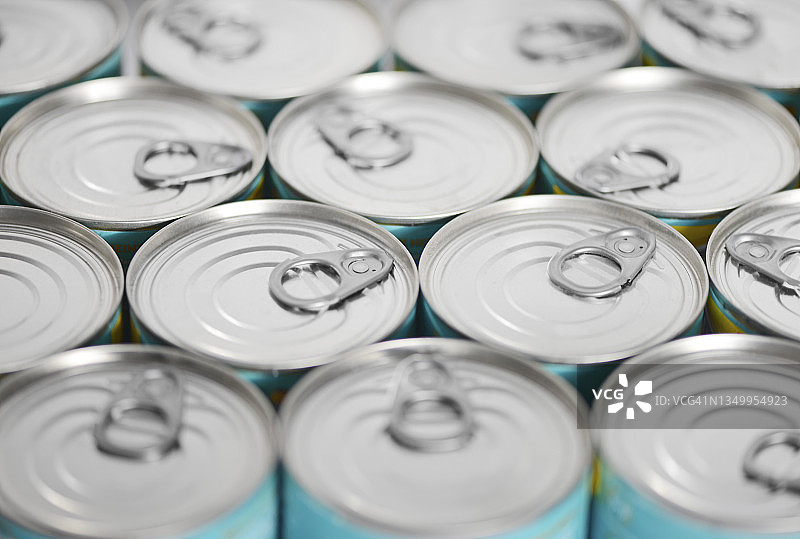 食品罐头生产线图片素材