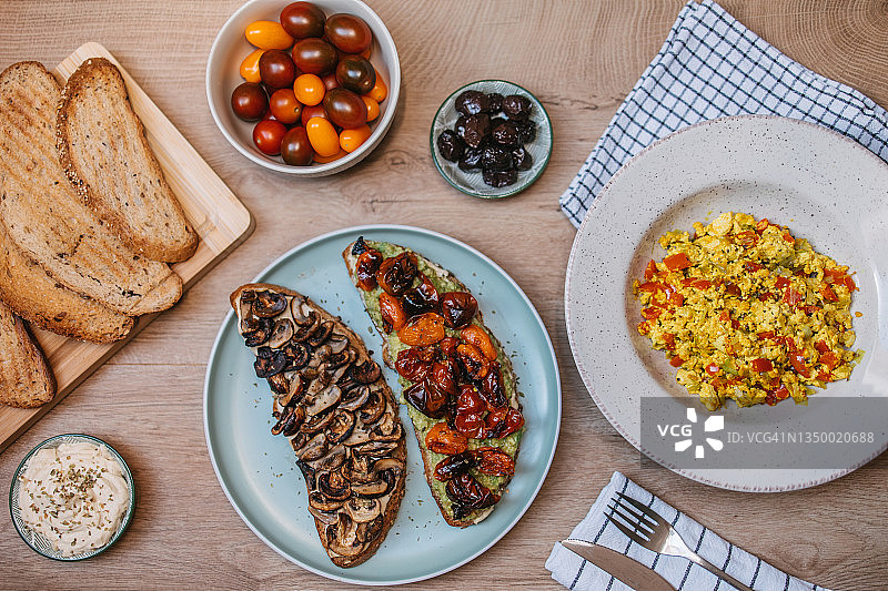 纯素餐图片素材