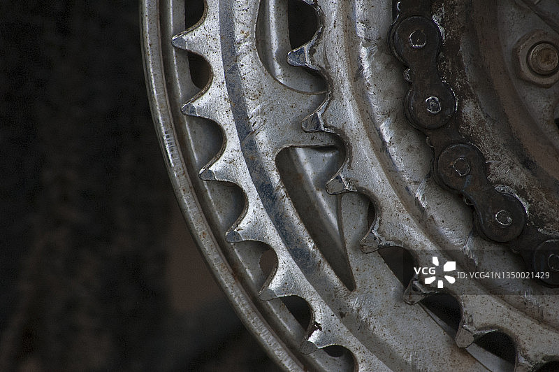 自行车齿轮图片素材