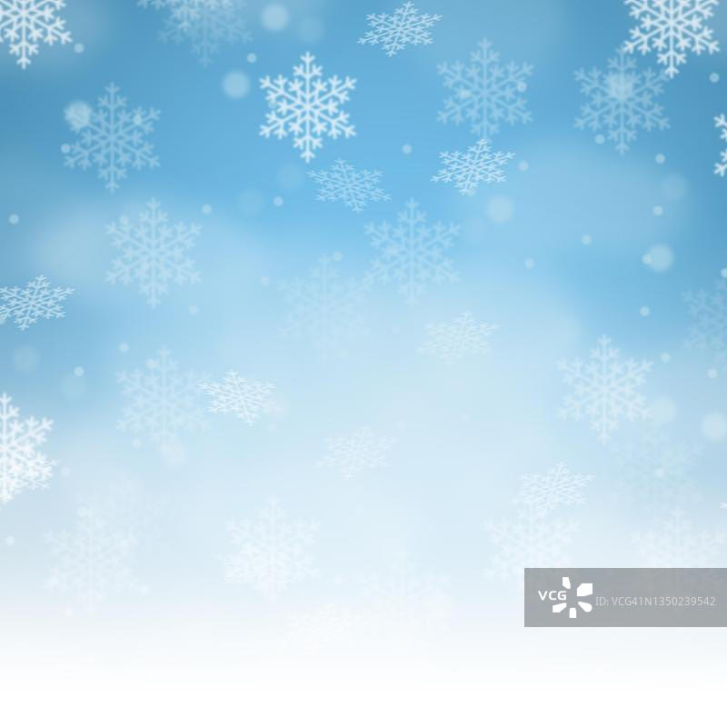 圣诞背景雪花卡片，圣诞贺卡雪花方格文字自由空间，德国图片素材