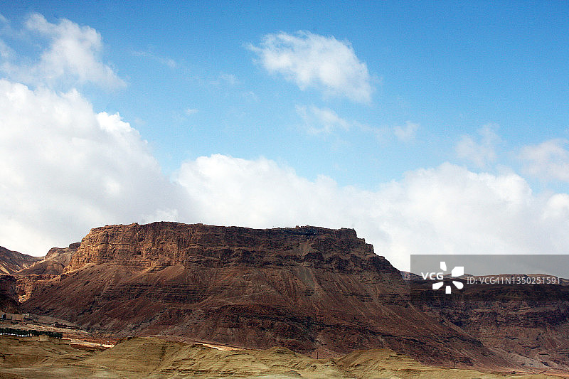 马萨达国家公园-犹太沙漠图片素材