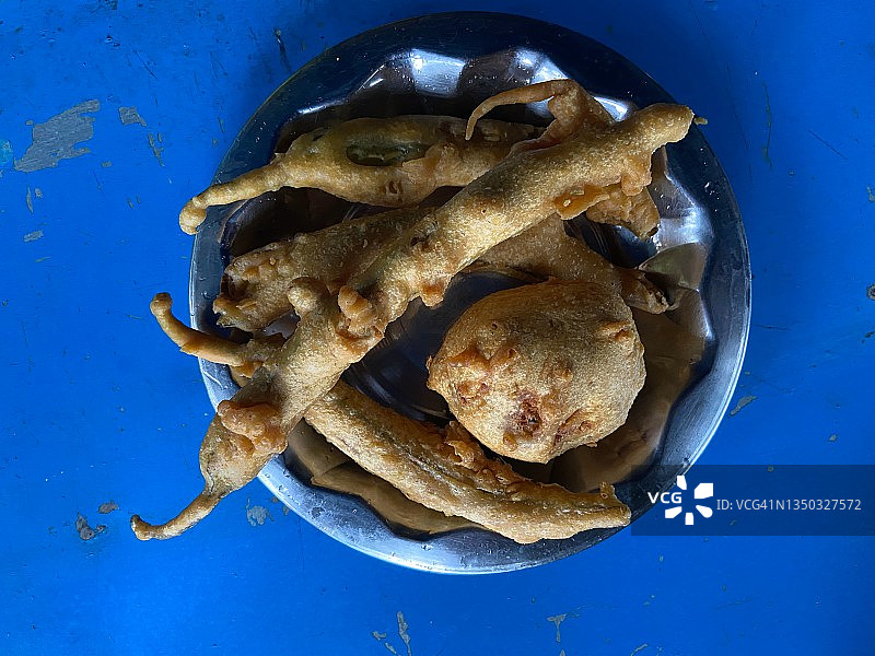 辣椒巴吉和巴塔塔瓦达图片素材