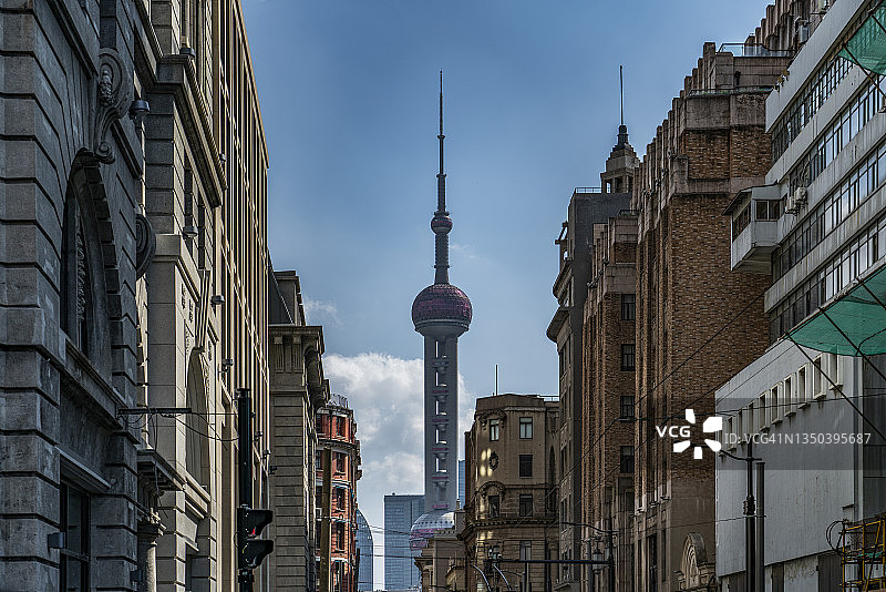 中国上海街景图片素材