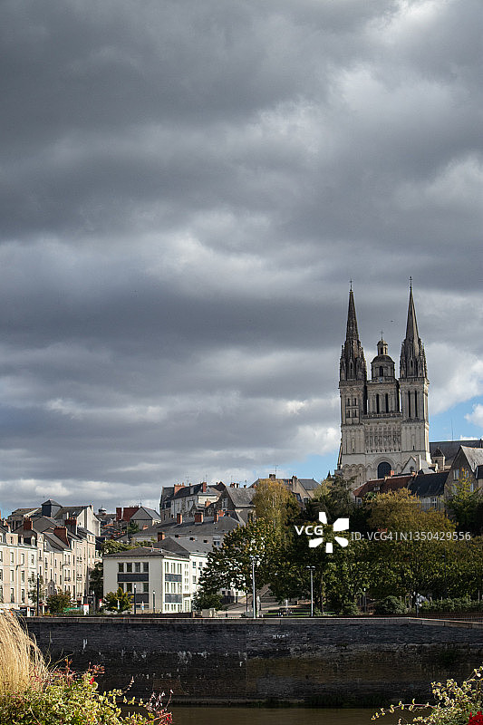 昂热圣莫里斯大教堂图片素材