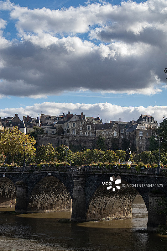 缅因河沿岸风光图片素材