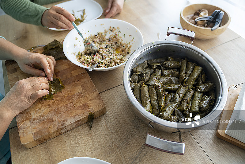 制作多尔玛吃的特写照片图片素材