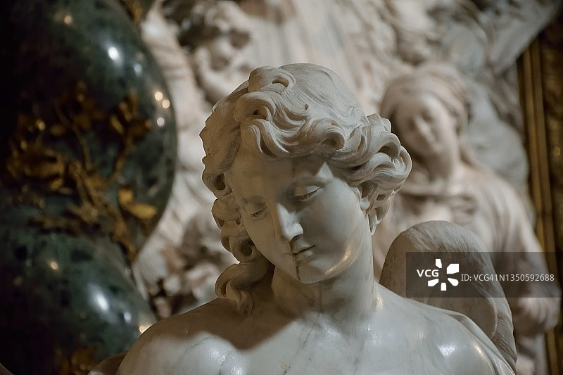 罗马罗耀拉圣依纳爵教堂图片素材