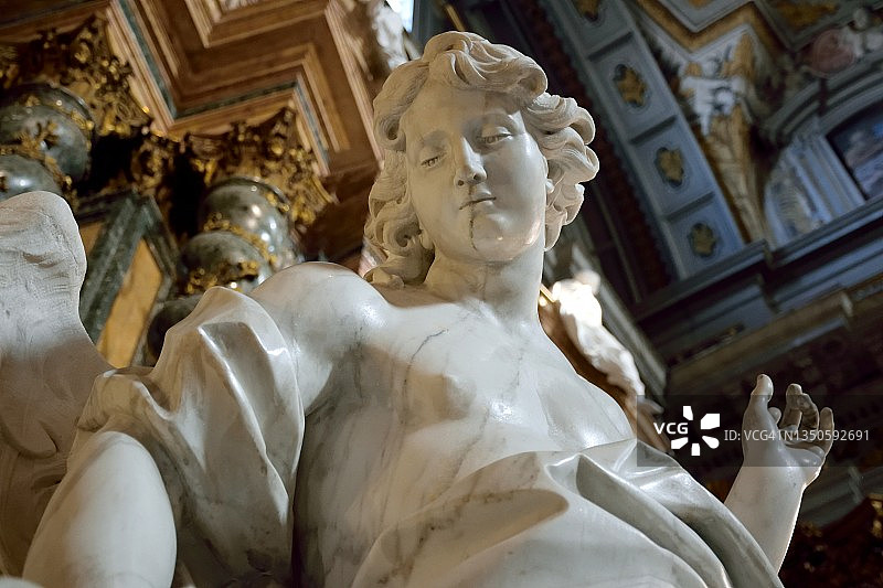 罗马罗耀拉圣依纳爵教堂图片素材