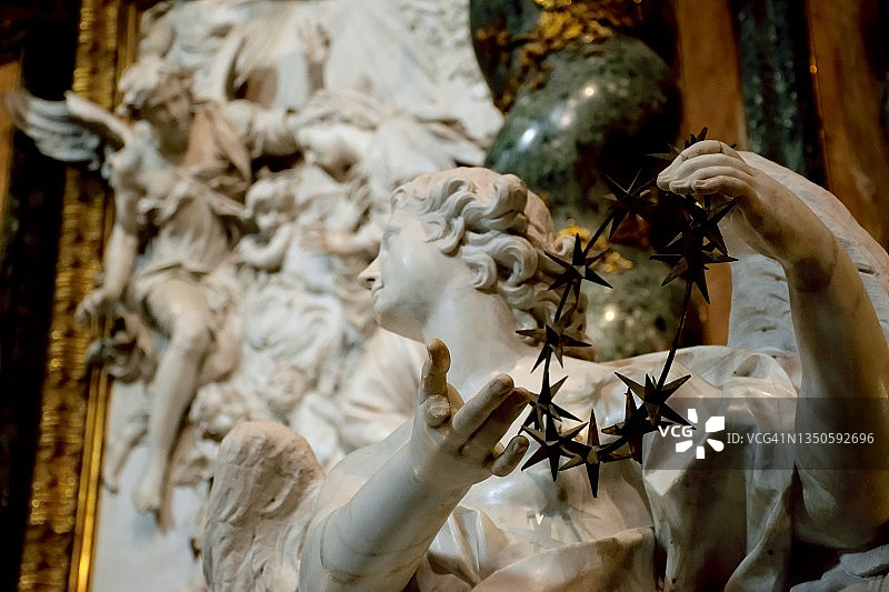 罗马罗耀拉圣依纳爵教堂图片素材