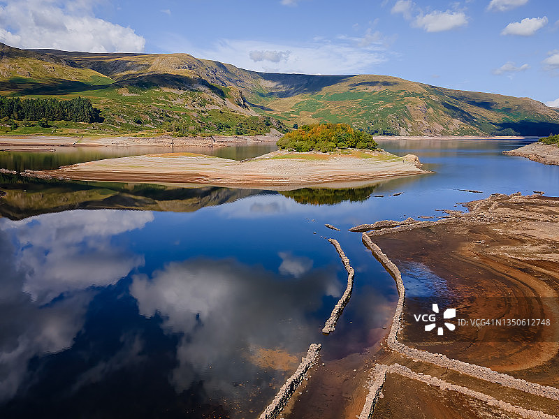 航拍马代尔格林村庄图片素材