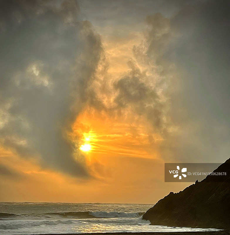 马林岬的罗迪欧海滩图片素材