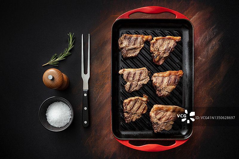 肉类：羊排静物图片素材