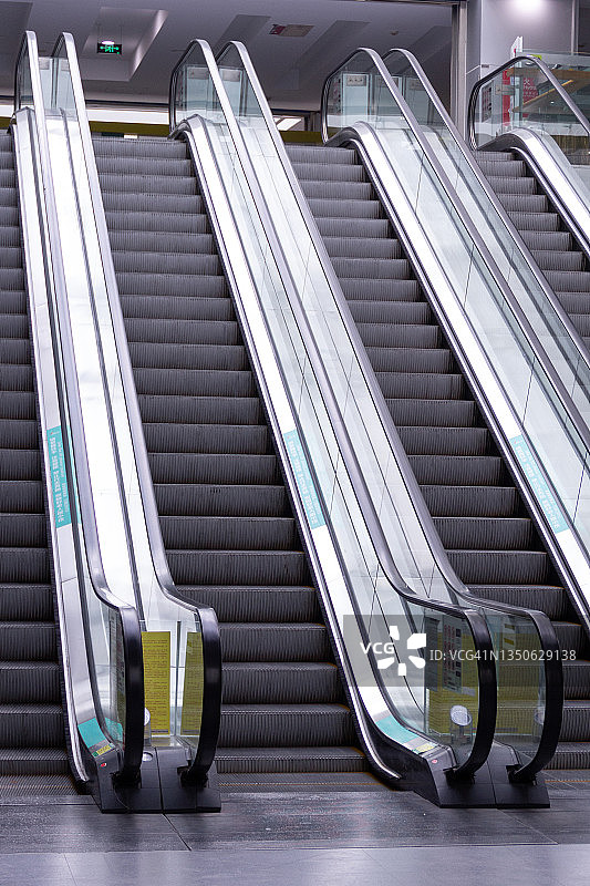现代扶手电梯图片素材