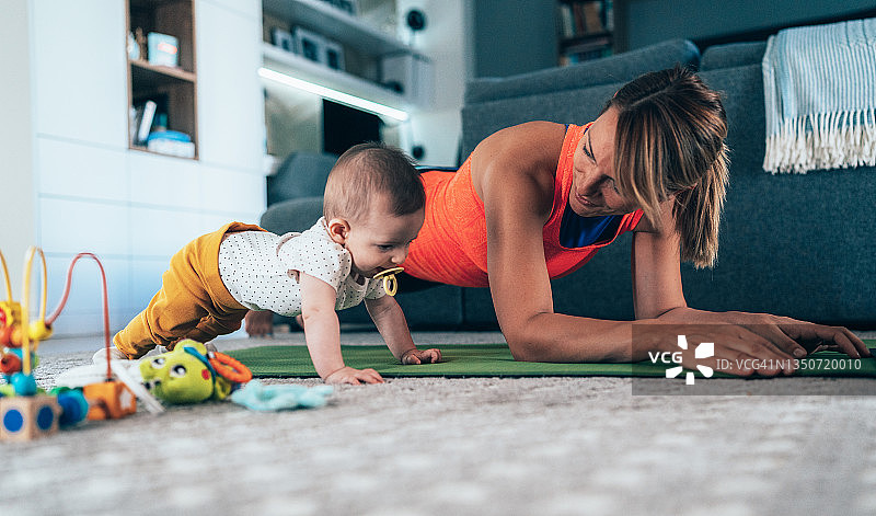 居家锻炼图片素材
