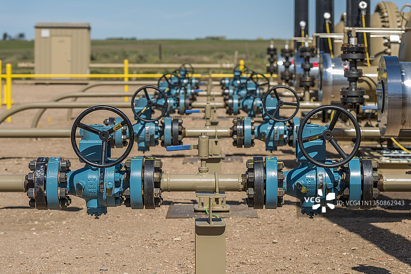 压缩机和分离站图片素材