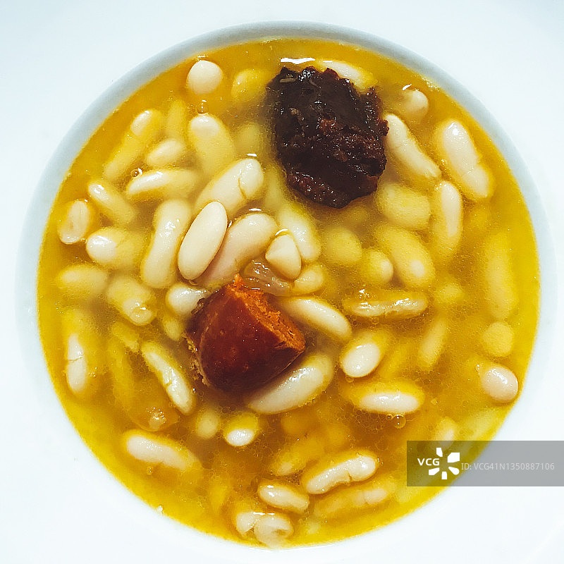 阿斯图里亚斯炖豆图片素材