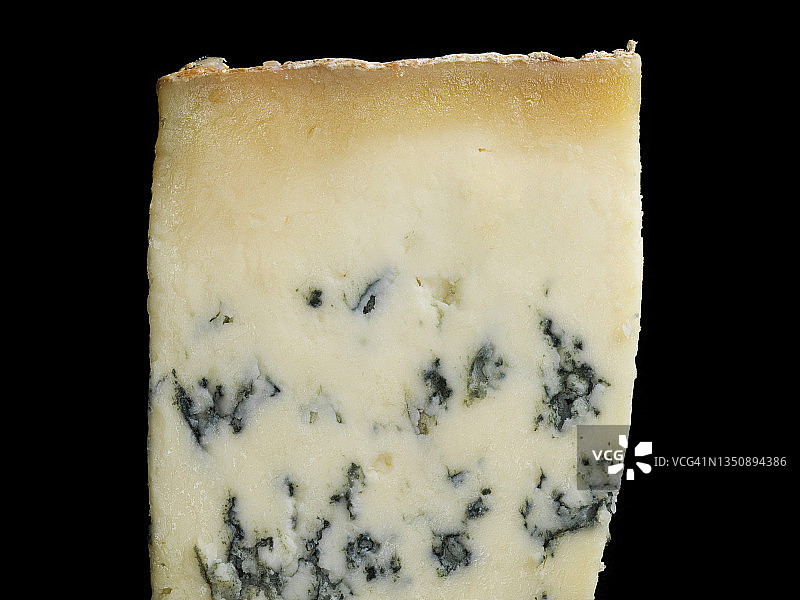 蓝色斯蒂尔顿奶酪特写图片素材
