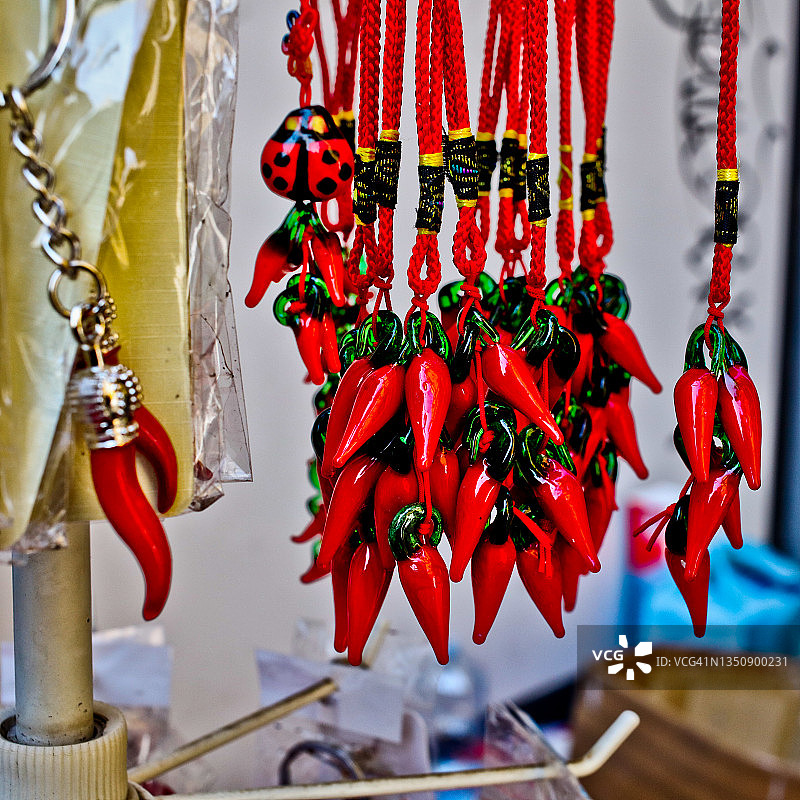 Cornicello的角项链图片素材