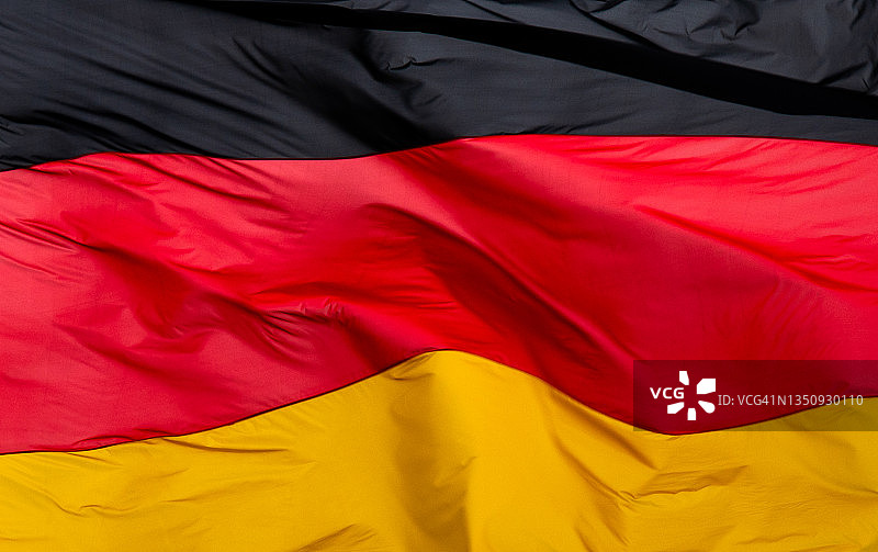 飘扬的德国国旗图片素材