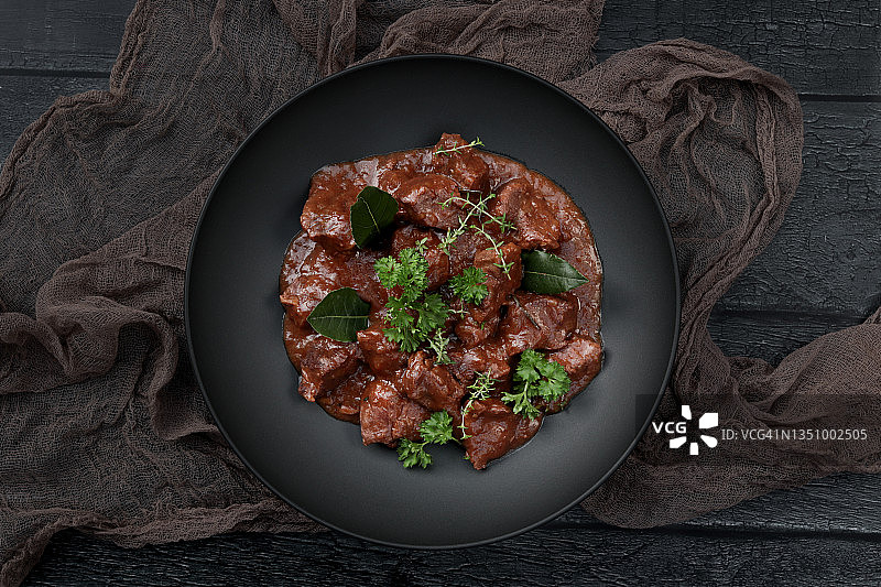 家常牛肉炖菜图片素材