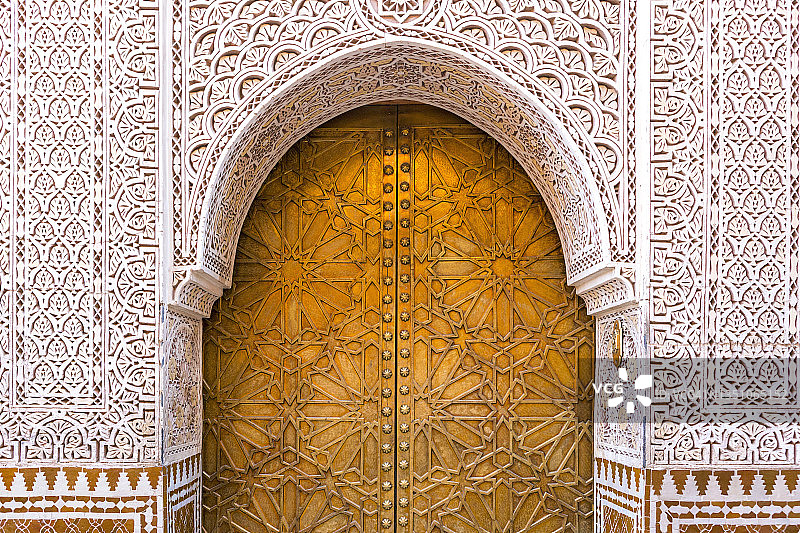 马拉喀什，摩洛哥，北非图片素材