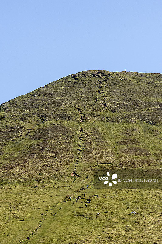 英国赫里福德郡干草布拉夫图片素材