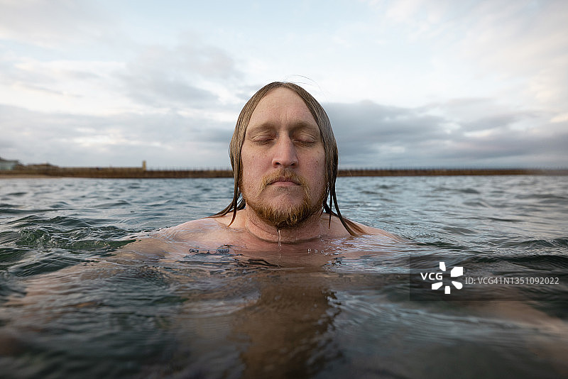 海洋呼吸练习图片素材