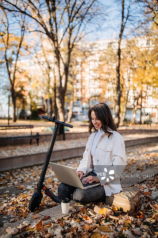 公园里的美好一天图片素材