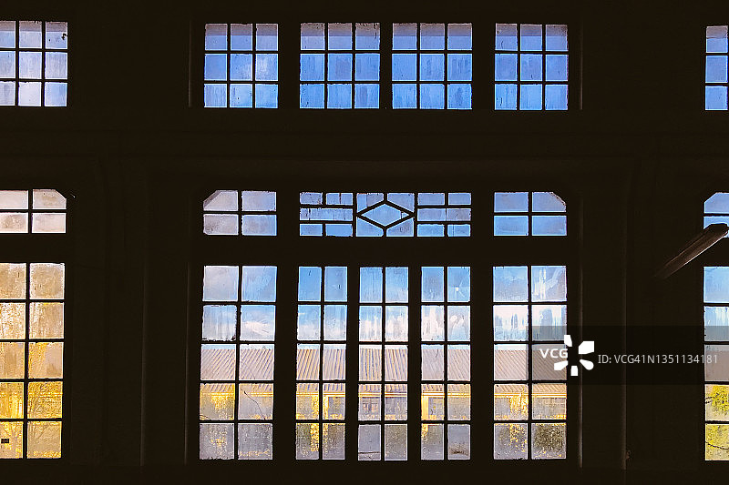 从内部背光的凸窗图片素材
