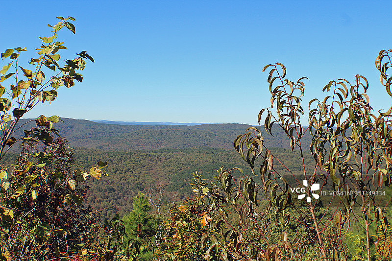 阿肯色州的秋色图片素材