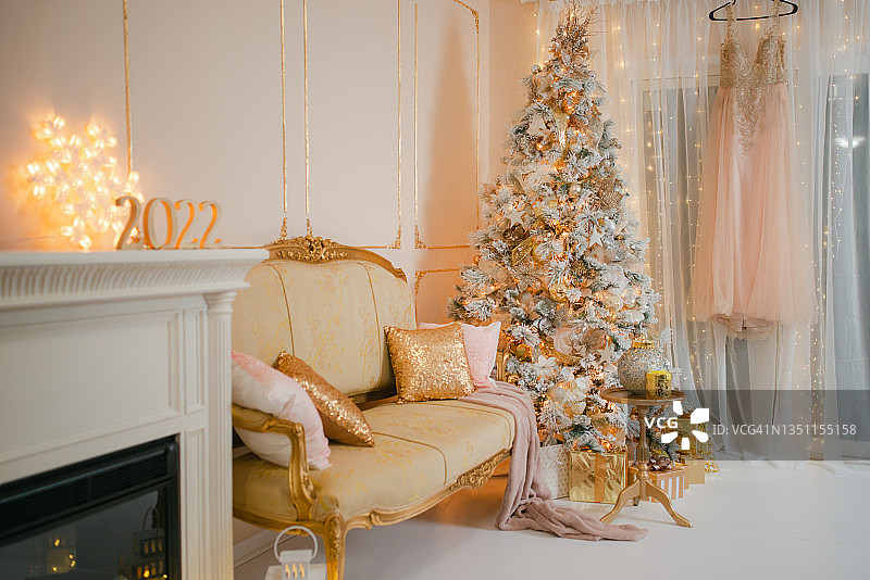 2022年圣诞节装饰品图片素材