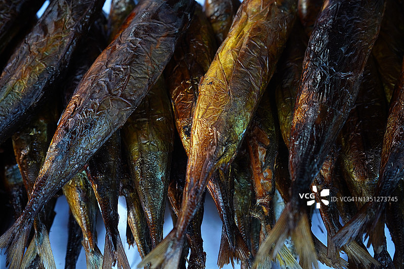 烟熏鱼图片素材