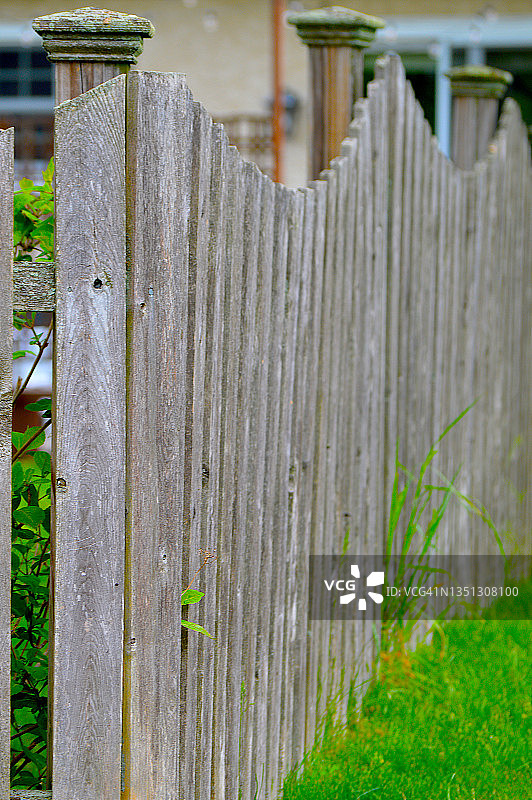 木栅栏图片素材