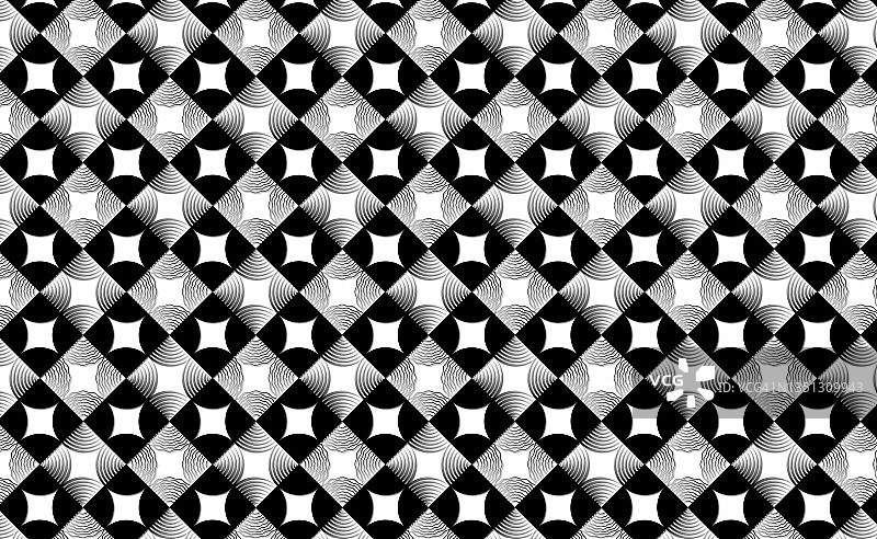 方形和圆形图案图片素材