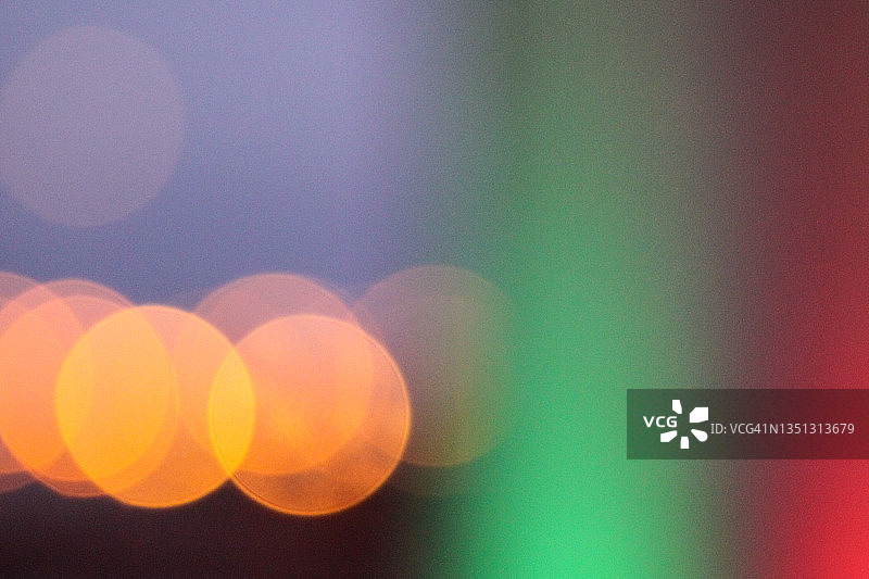 圆形灯光艺术作品图片素材