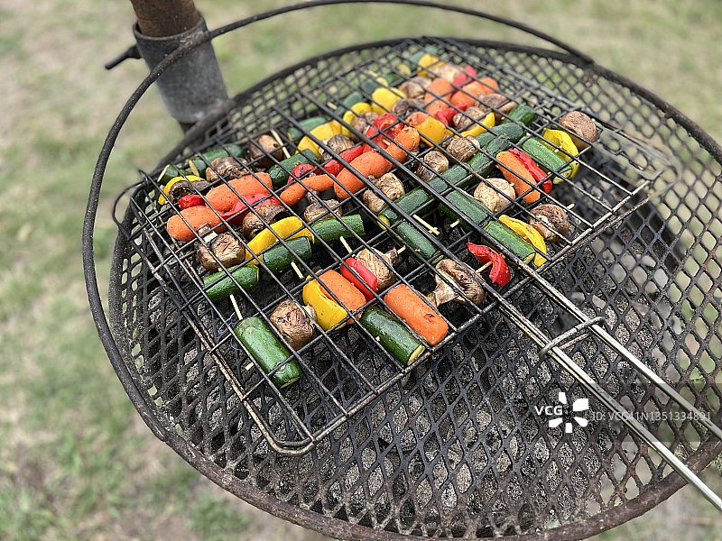 烤蔬菜，健康午餐图片素材