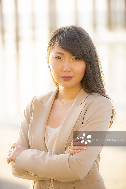 商务女性肖像图片素材