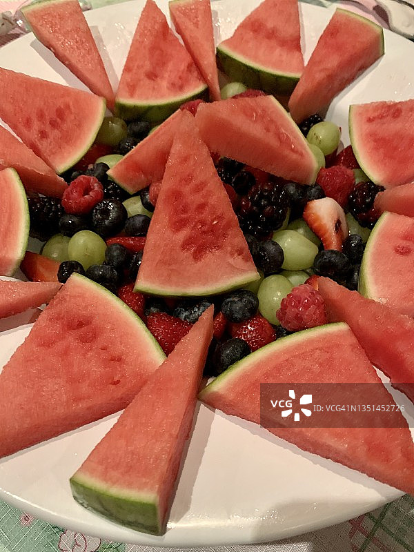 新鲜水果拼盘图片素材