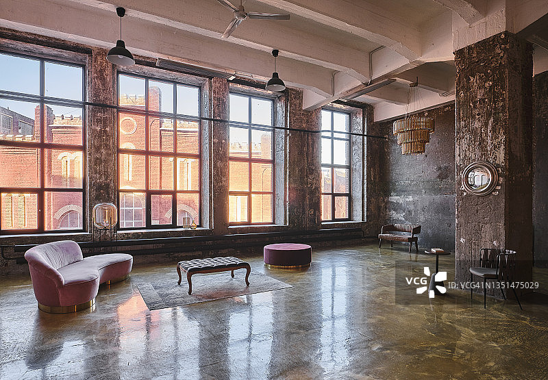 莫斯科阁楼单间公寓图片素材