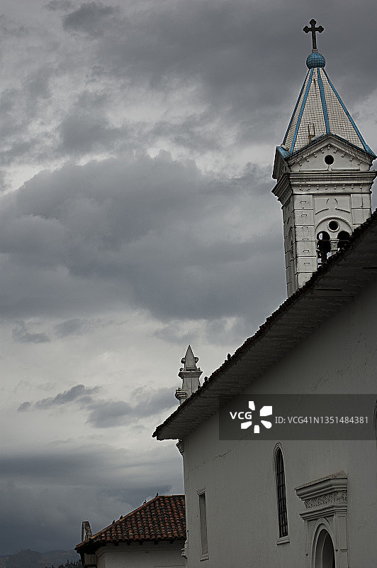 殖民时期的天主教堂图片素材