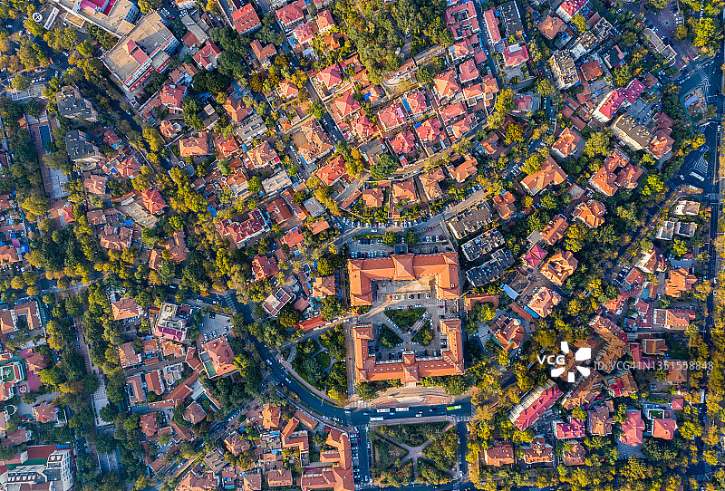 青岛德国殖民时期风格建筑图片素材