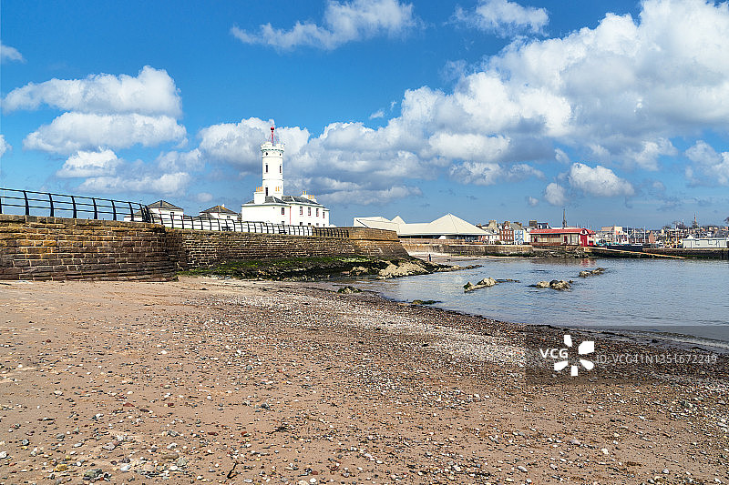 苏格兰阿布罗斯海滨风光图片素材