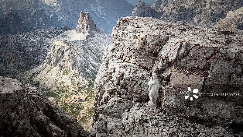 特雷奇梅迪拉瓦莱多自然公园图片素材