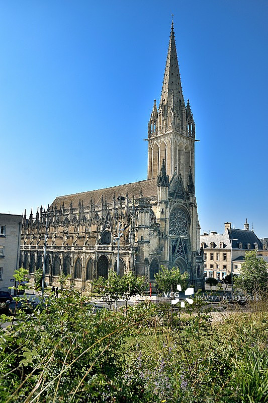 卡昂圣皮埃尔教堂图片素材