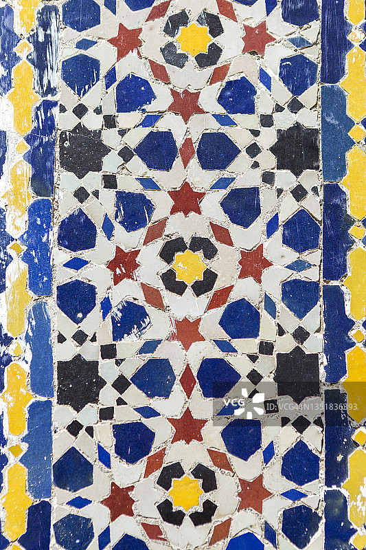 穆莱·伊德里斯，中阿特拉斯山脉，摩洛哥图片素材