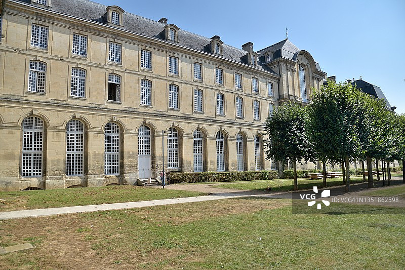 卡昂市政厅后部图片素材