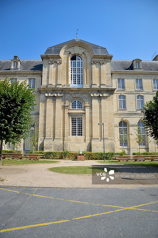 卡昂市政厅后部图片素材