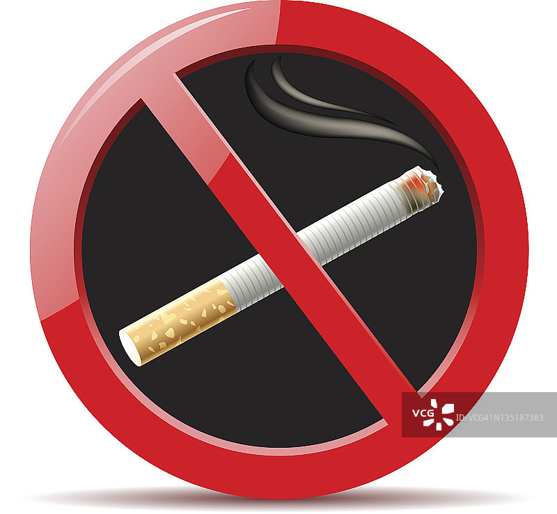 吸烟符号图片素材