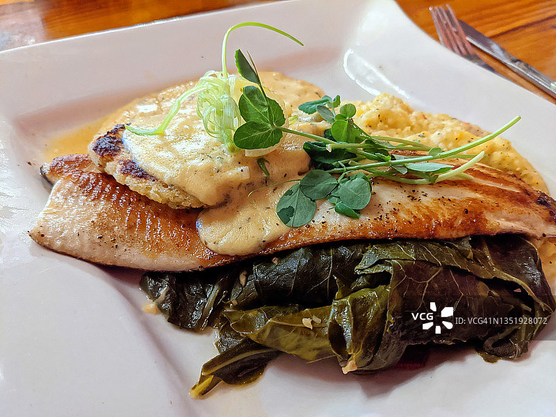 虹鳟鱼图片素材