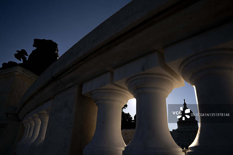 美国国会大厦图片素材